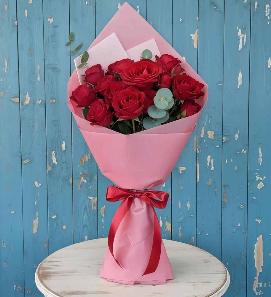 Букет цветов из: Розы в Нарзанном