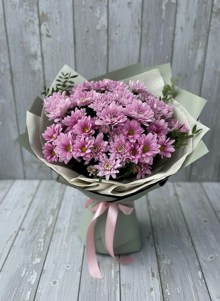 Букет цветов из: Хризантемы в Нарзанном