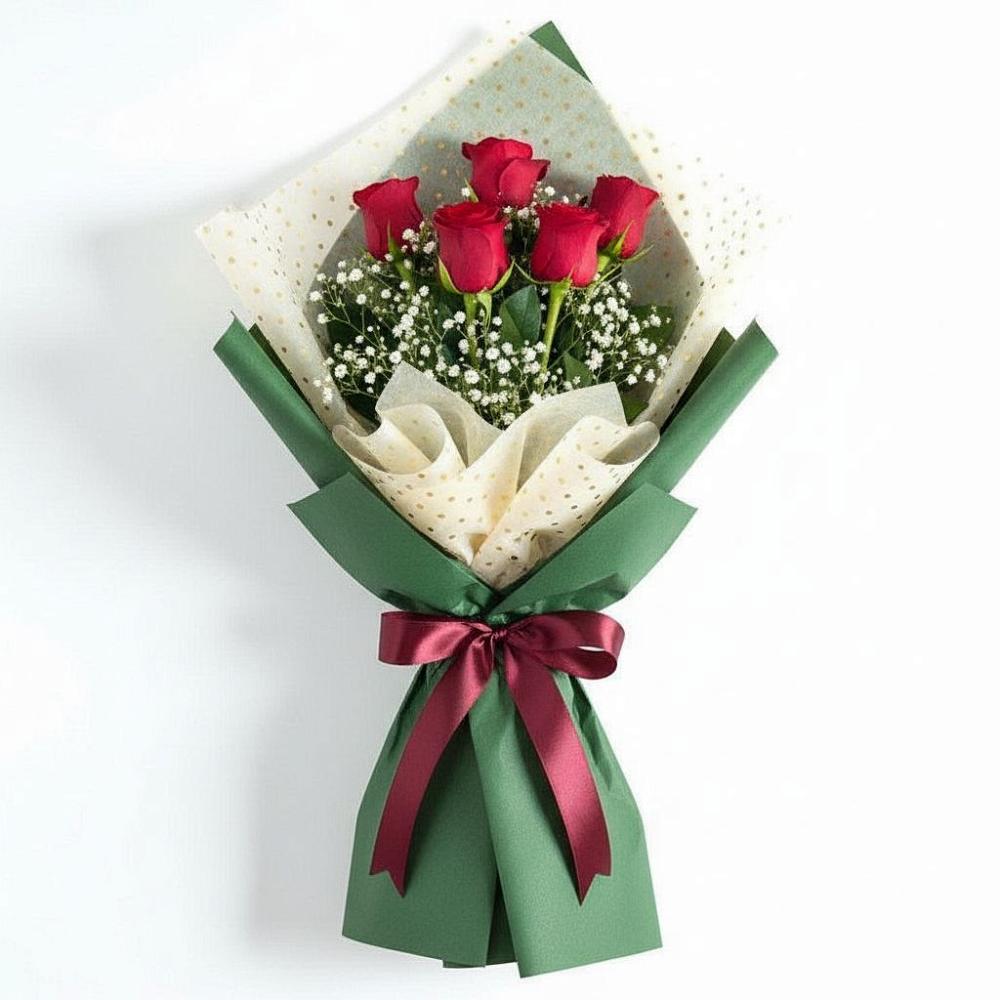 Букет цветов из: Розы в Нарзанном