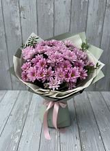 Букет цветов из:  Хризантемы в Нарзанном