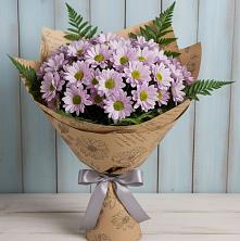 Букет цветов из:  Хризантемы в Нарзанном