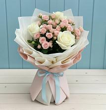 Букет цветов из:  Розы в Нарзанном