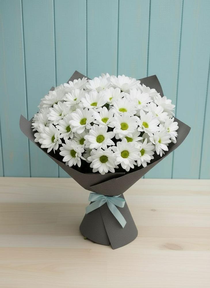 Букет цветов из: Хризантемы в Нарзанном