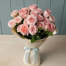 Букет Розовый шарм в Нарзанном
