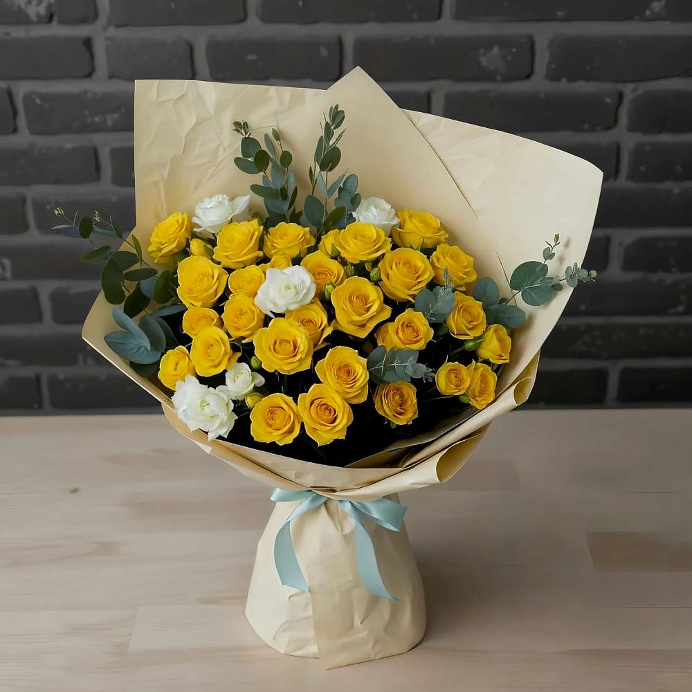 Букет цветов из: Розы в Нарзанном