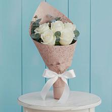 Букет цветов из:  Розы #REPLACE_PRED# Нарзанном