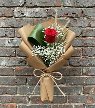 Букет цветов из:  Розы #REPLACE_PRED# Нарзанном