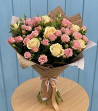 Букет цветов из:  Розы в Нарзанном