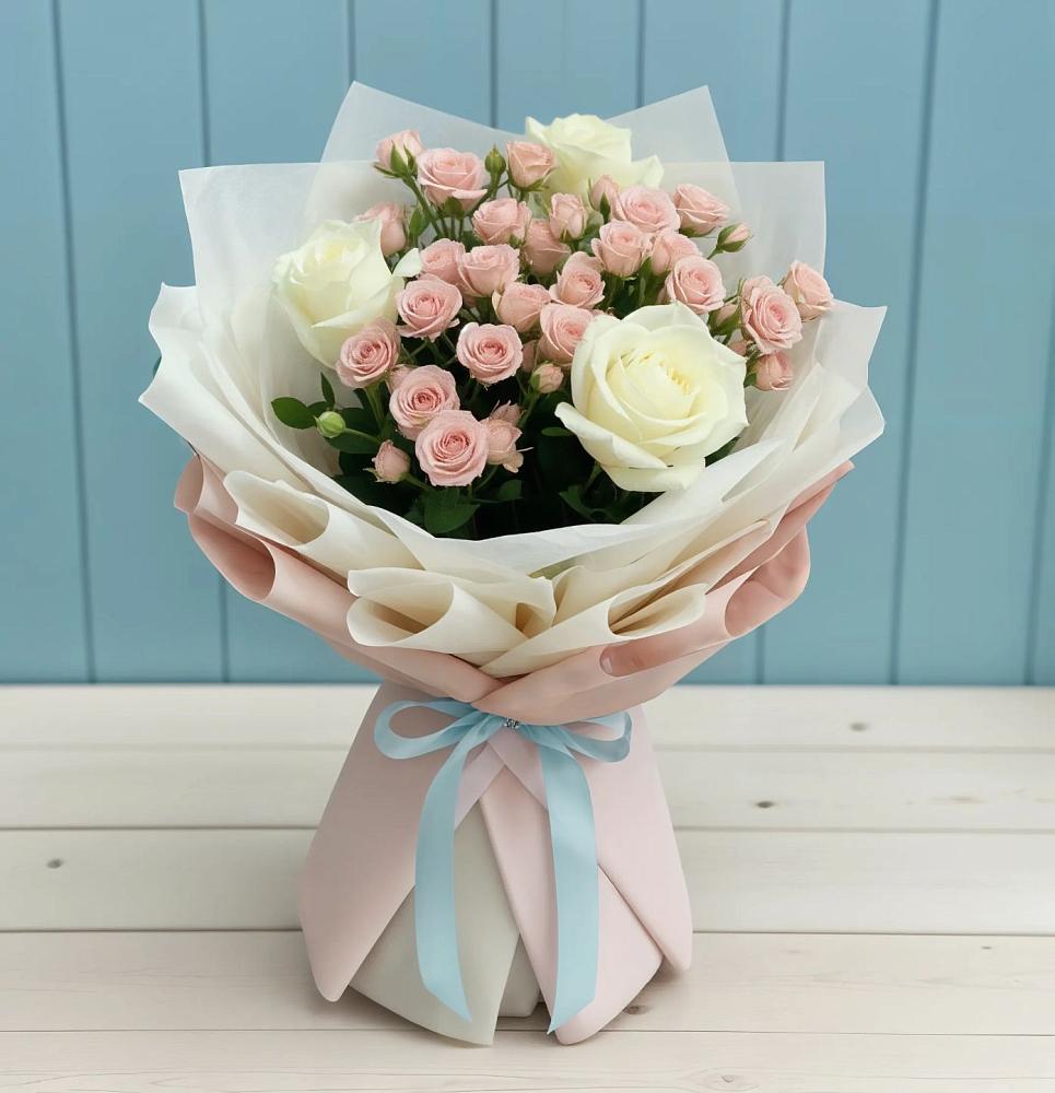 Букет цветов из: Розы в Нарзанном