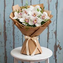 Букет цветов из:  Орхидеи и Розы в Нарзанном